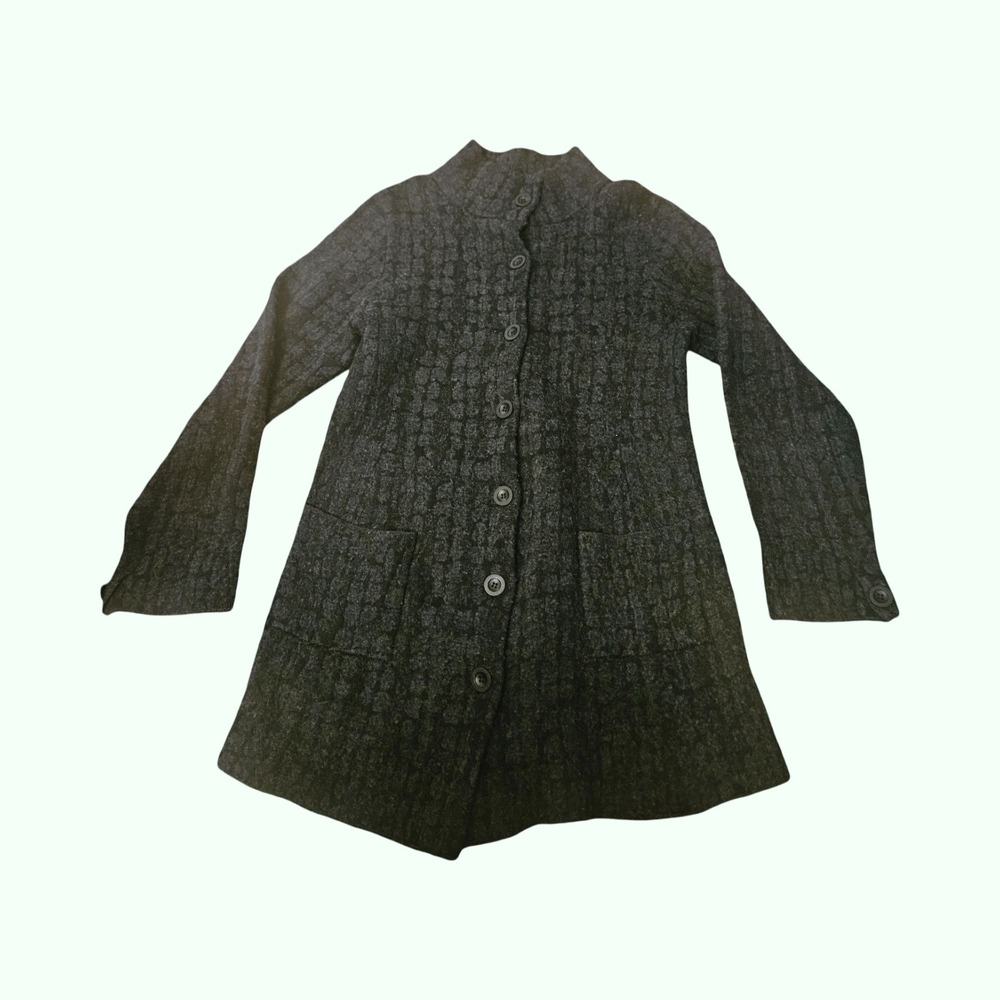 Eileen Fisher‎ Knit Cardigan Sweater L